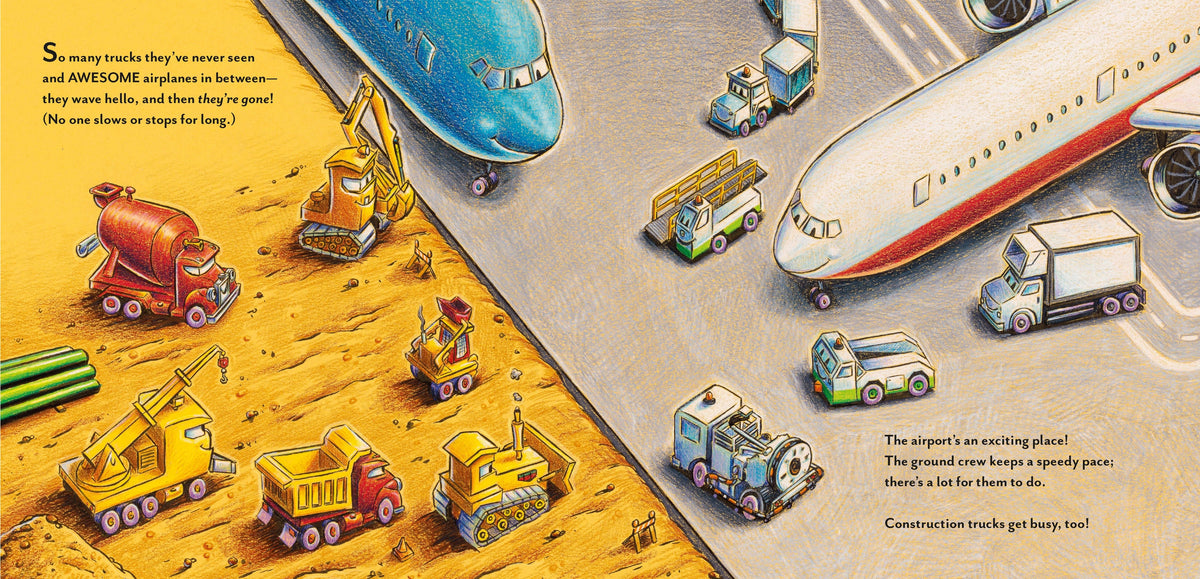 Construction Site: Taking Flight! Hardcover Book