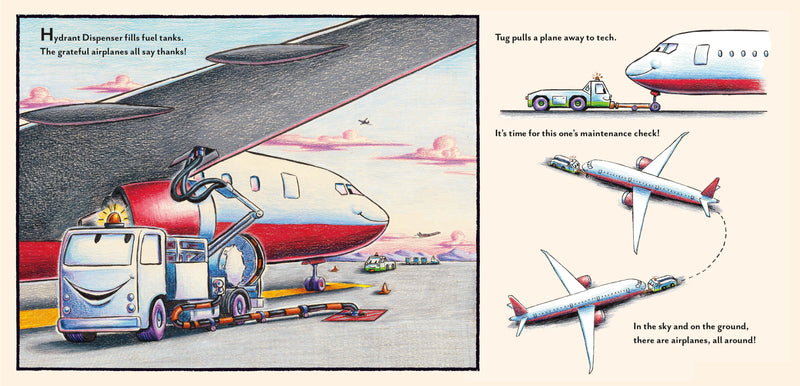 Construction Site: Taking Flight! Hardcover Book