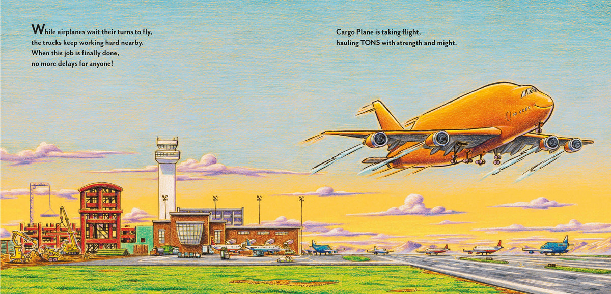 Construction Site: Taking Flight! Hardcover Book