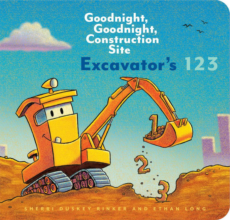 Excavator's 123 Board Book