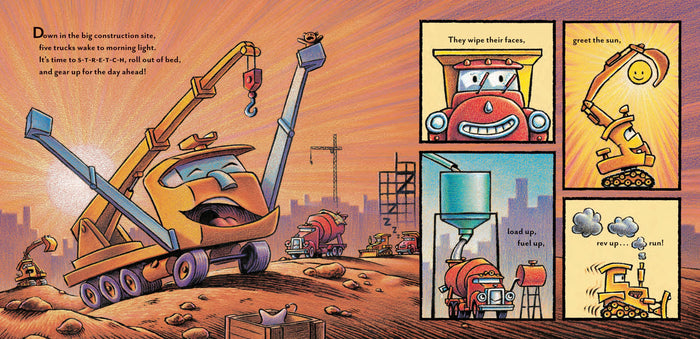 Mighty, Mighty Construction Site Hardcover Book