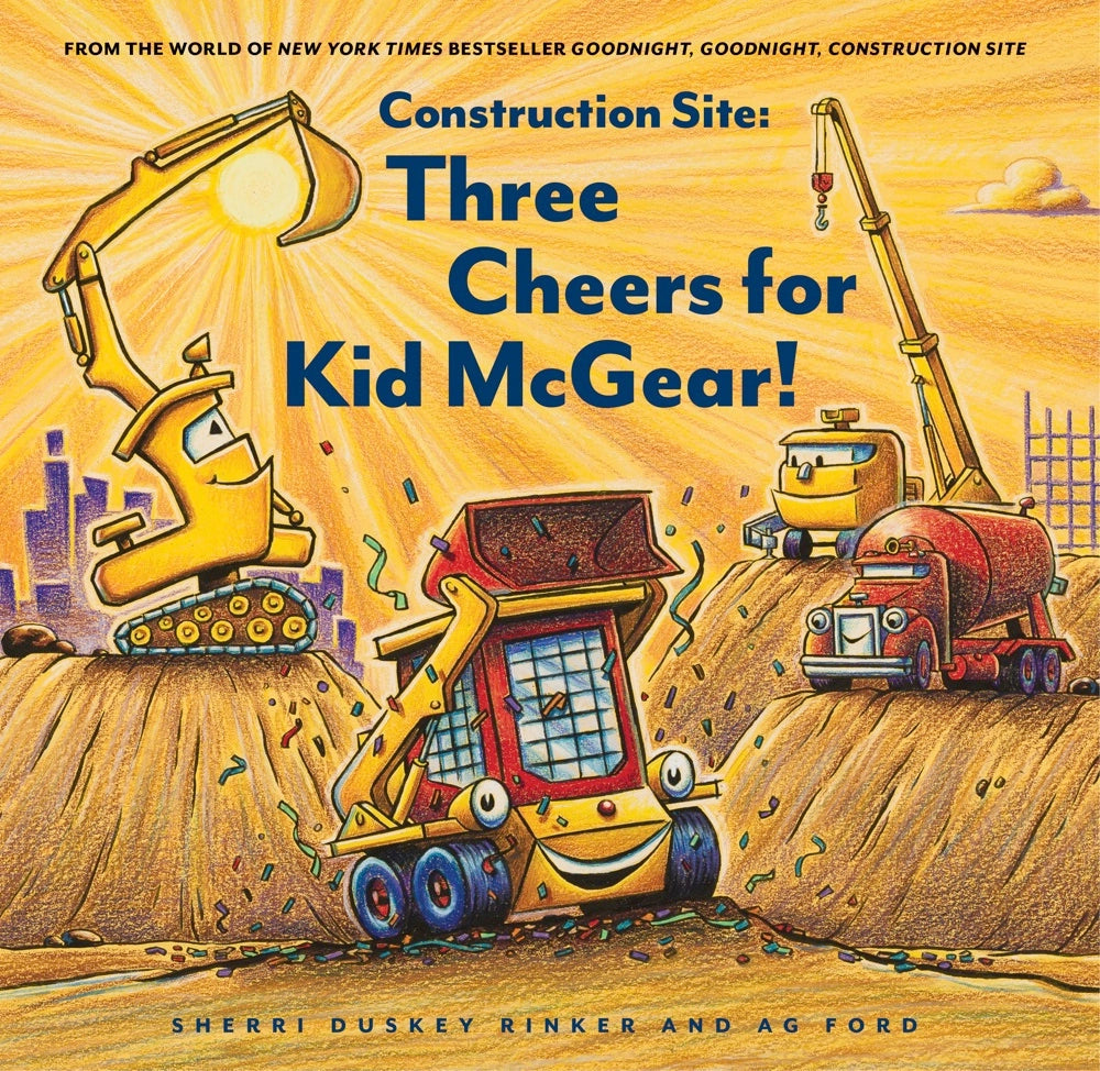 Three Cheers For Kid Mcgear! Hardcover Book