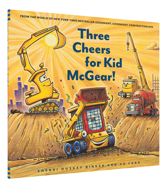 Three Cheers For Kid Mcgear! Hardcover Book