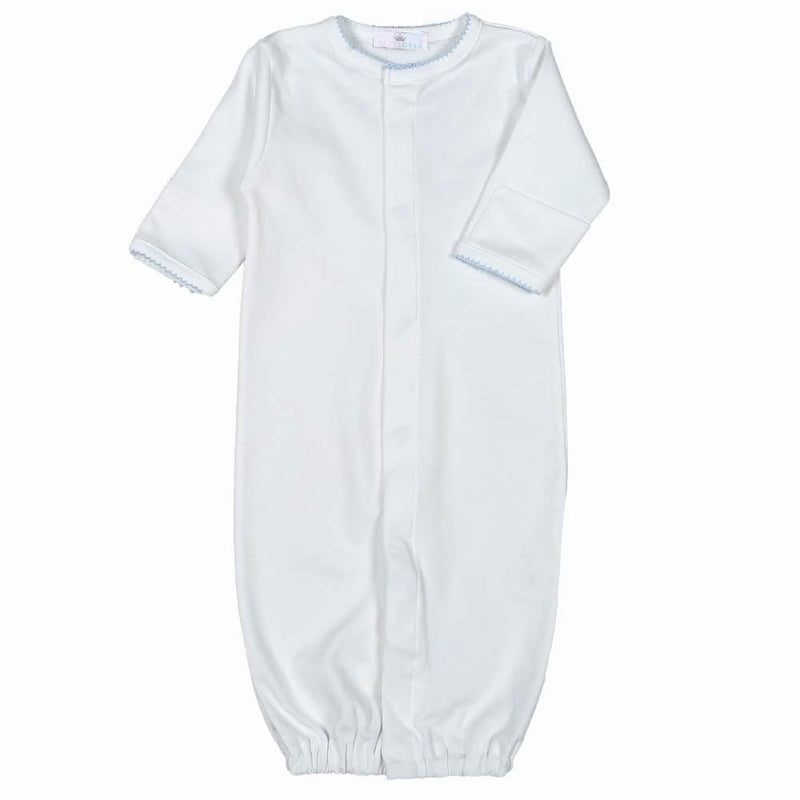*Pre-Order* Baby Loren Converter - White w/ Blue Trim