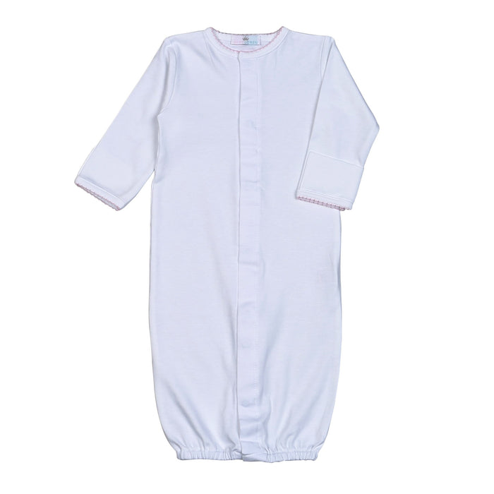 *Pre-Order* Baby Loren Converter - White w/ Pink Trim