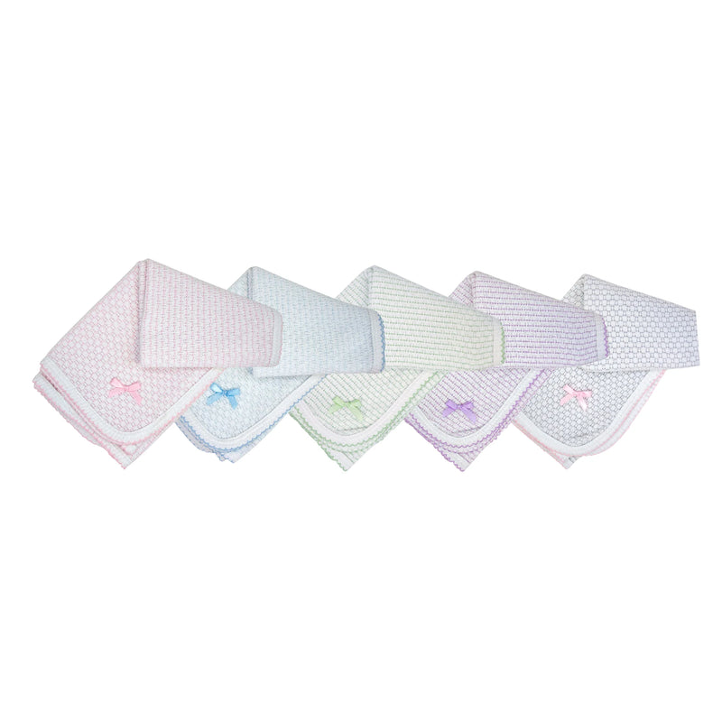 Paty, Inc. Pinstripe Receiving Blanket
