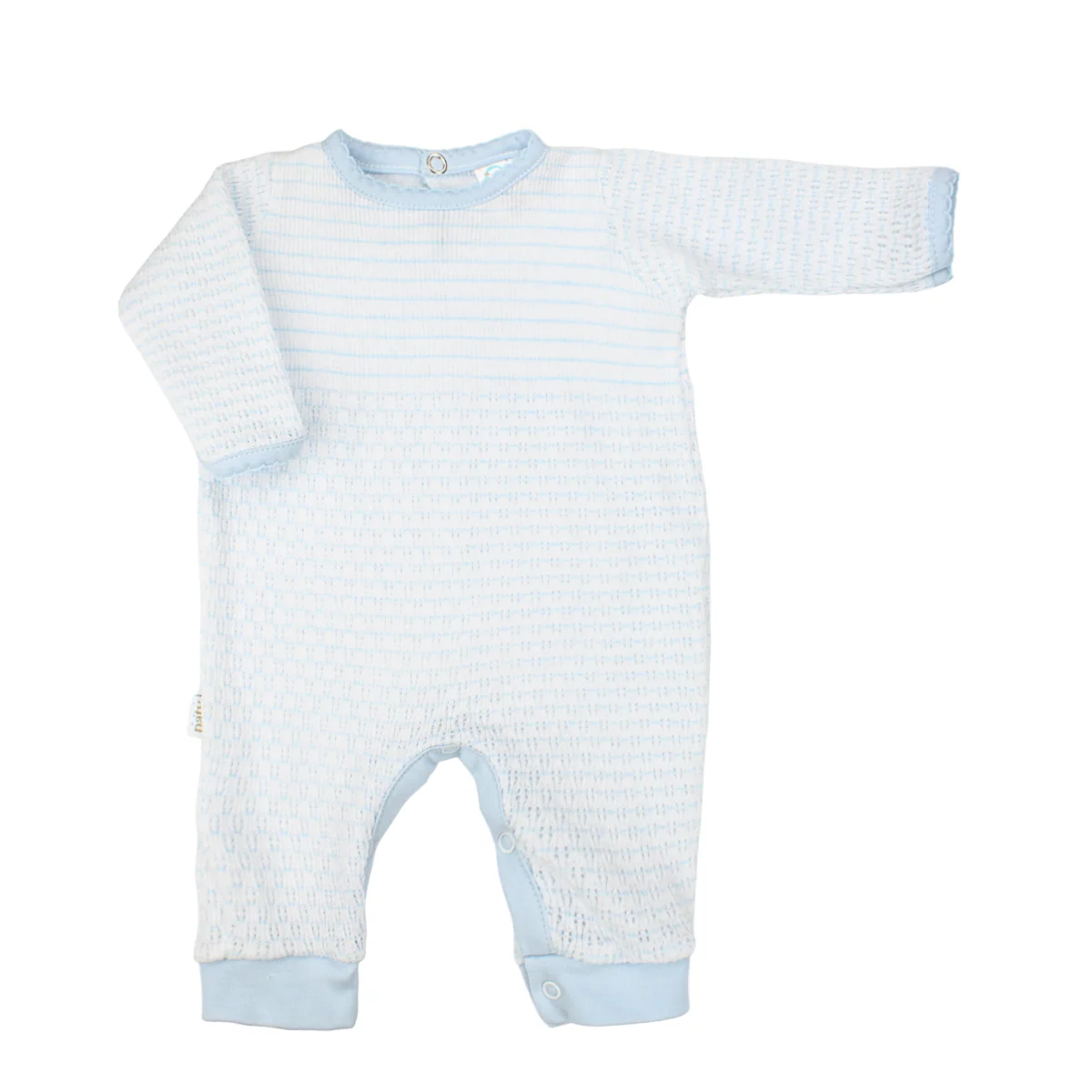 Paty, Inc. Knit Romper w/ Pima Binding