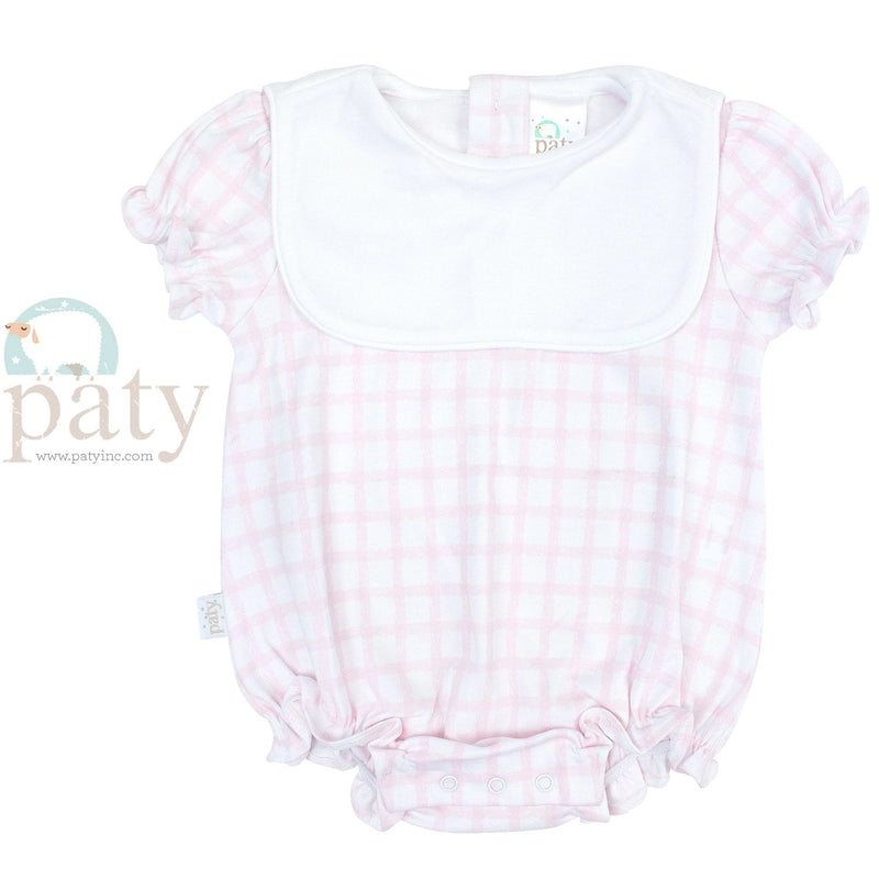Paty, Inc. Pima Gingham Bubble - Pink