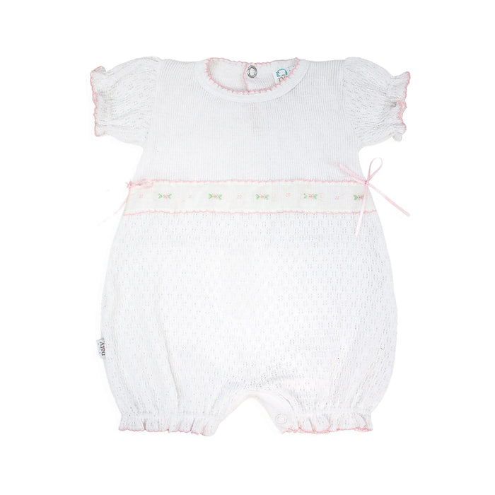 *Pre-Order* Paty, Inc. Knit Swiss Floral Bubble