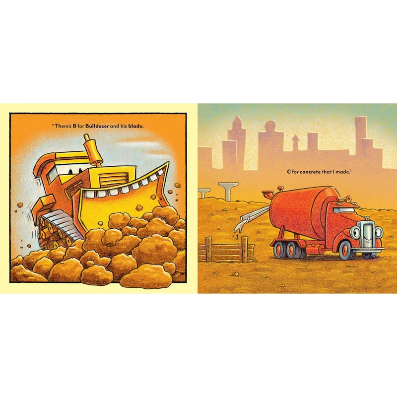 Cement Mixer's ABC Board Book