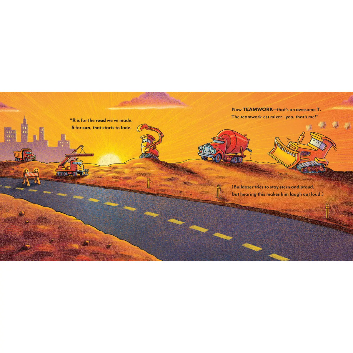 Cement Mixer's ABC Board Book