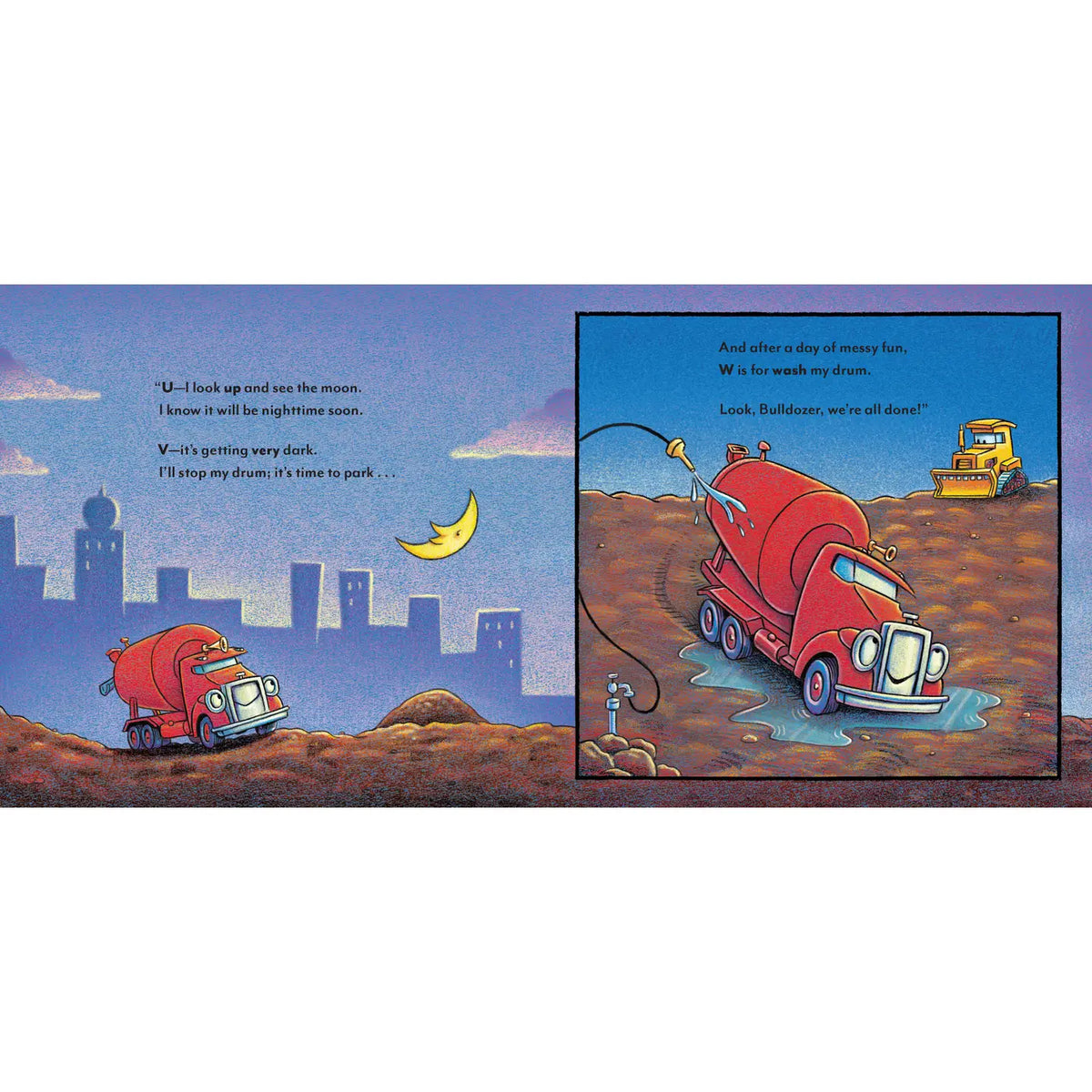 Cement Mixer's ABC Board Book