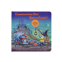 Construction Site Gets A Fright! Board Book