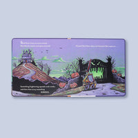 Construction Site Gets A Fright! Board Book