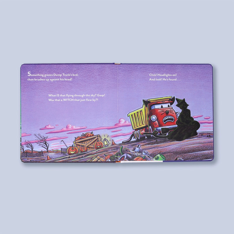 Construction Site Gets A Fright! Board Book