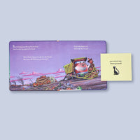 Construction Site Gets A Fright! Board Book
