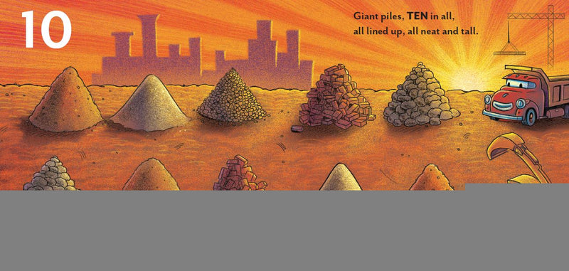 Excavator's 123 Board Book