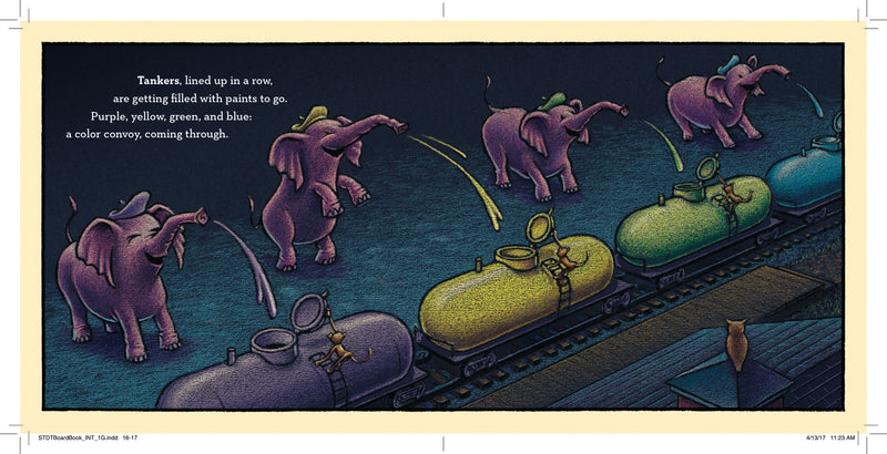 Steam Train, Dream Train Board Book