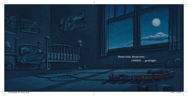 Steam Train, Dream Train Board Book