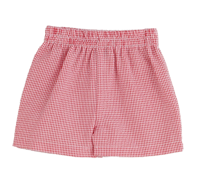 Funtasia Too Seersucker Shorts - Red