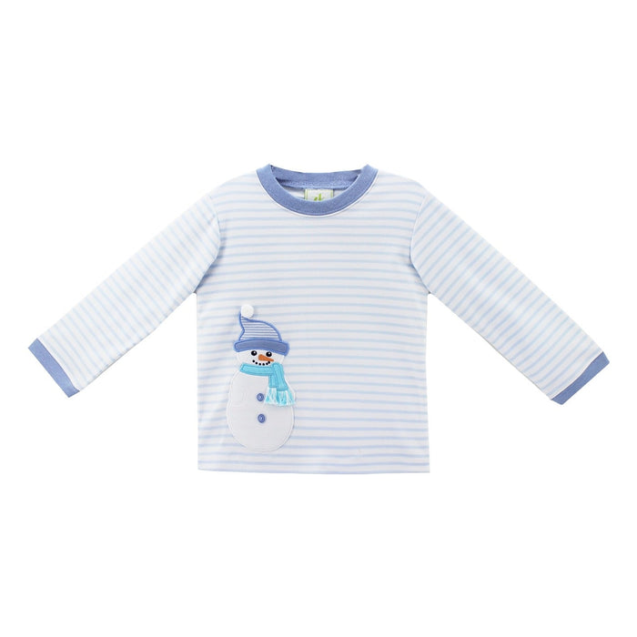 *Pre-Order* Zuccini Kids Snowman T-Shirt - Blue