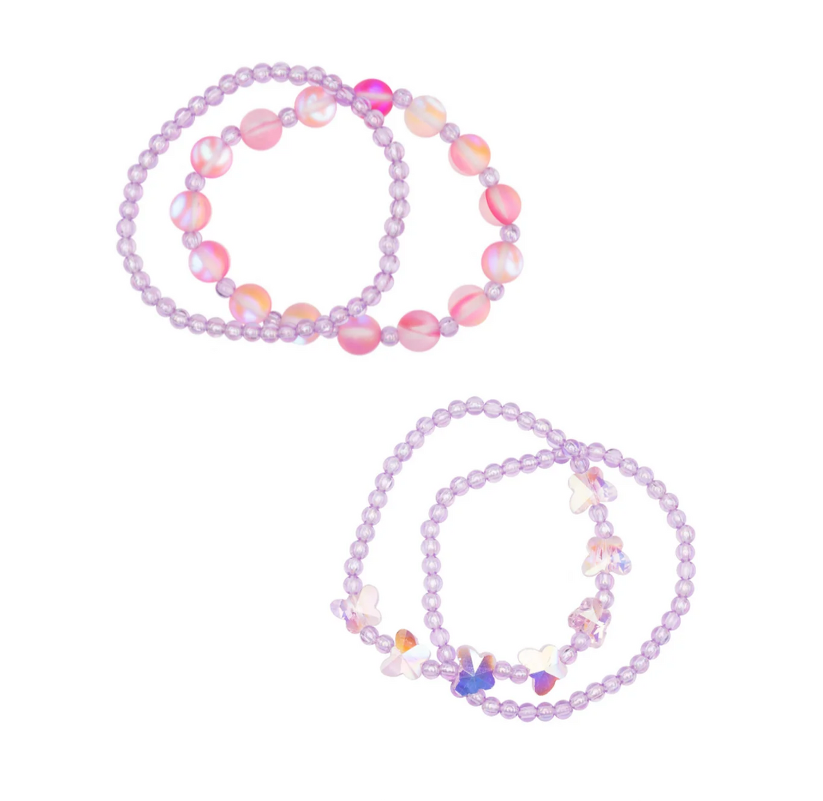 Great Pretenders Boutique Shimmer Butterfly Bracelets