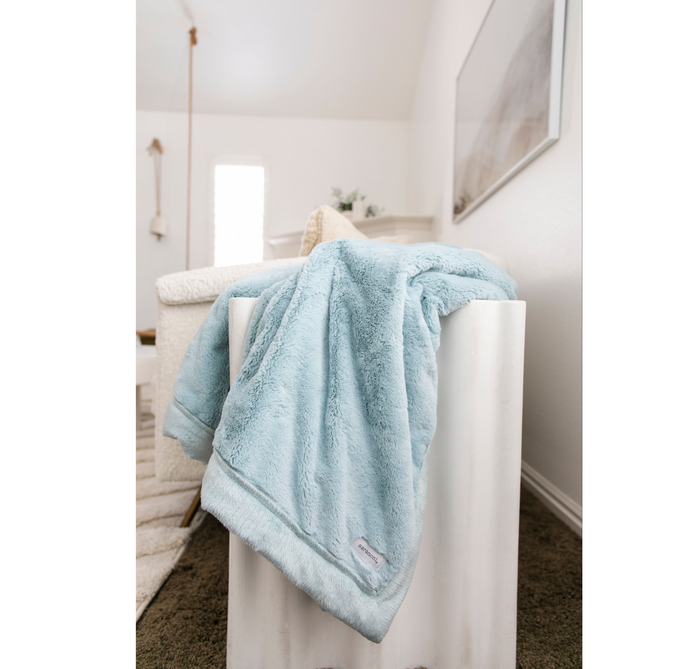 Saranoni Lush Toddler Blanket - Dew