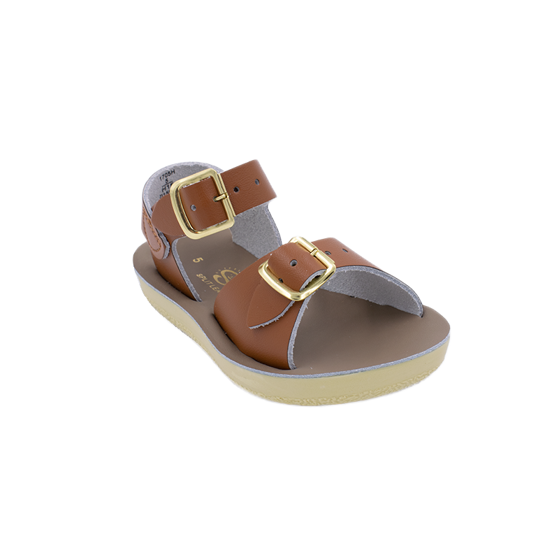 Salt Water Sun-San Surfer Sandals - Tan