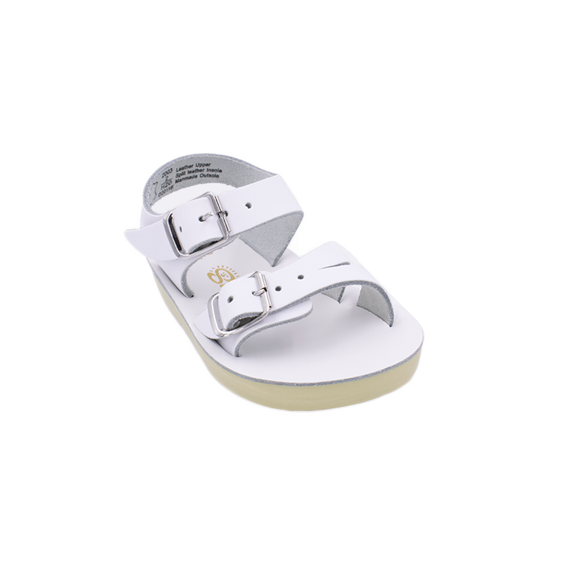 Salt Water Sun-San Sea Wee Sandals - White