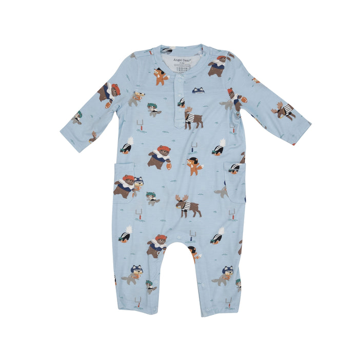 Angel Dear Woodland Football Romper