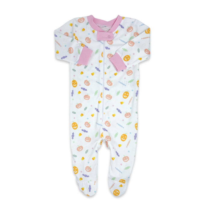 Lullaby Set Halloween Footie - Pink