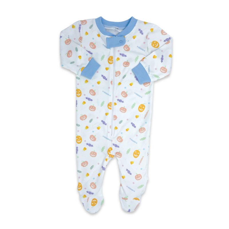 Lullaby Set Halloween Footie - Blue