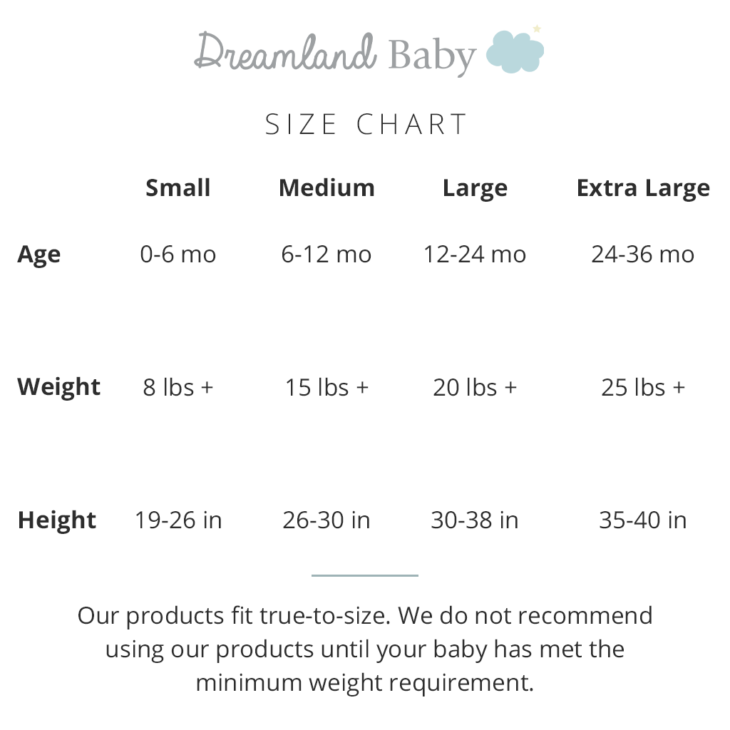 Dreamland Baby Dream Weighted Sleep Sack - Grey Star