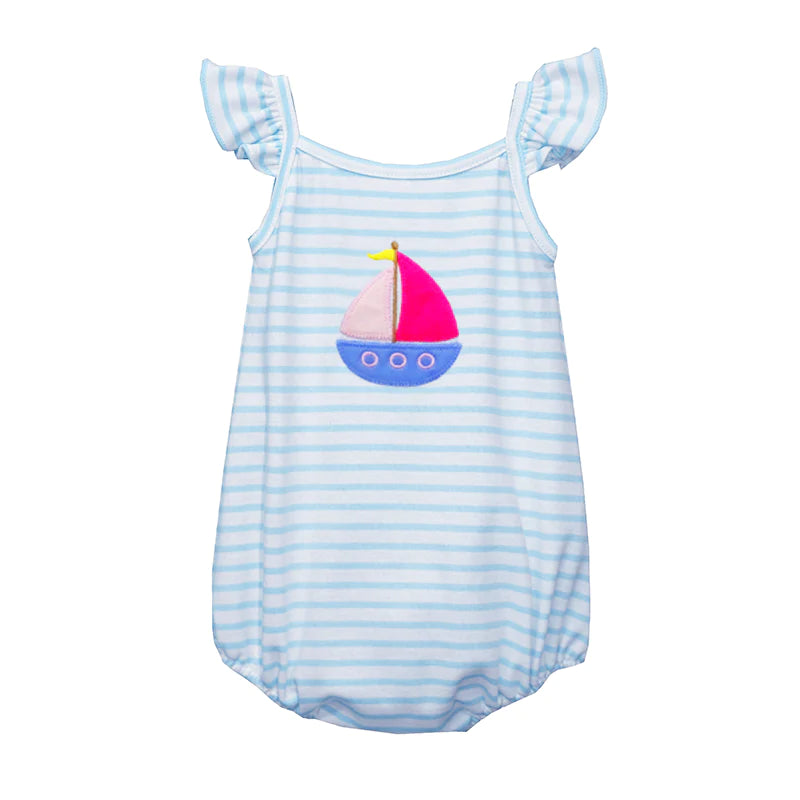 Zuccini Kids Sailboat Bubble - Blue/Pink