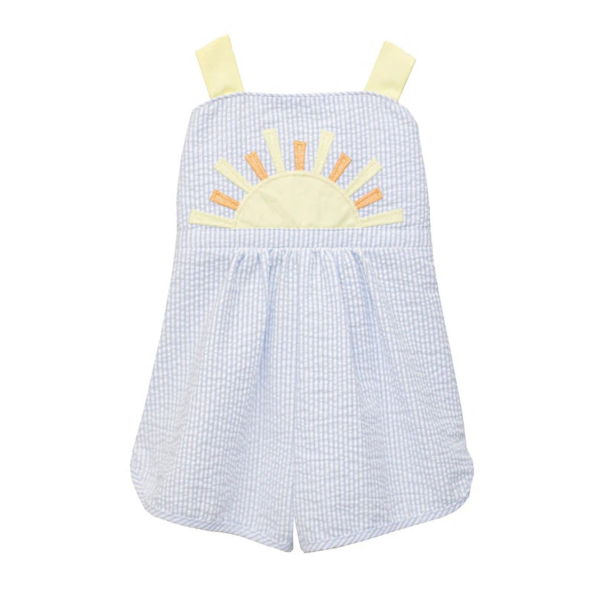 Zuccini Kids Sun Seersucker Overalls