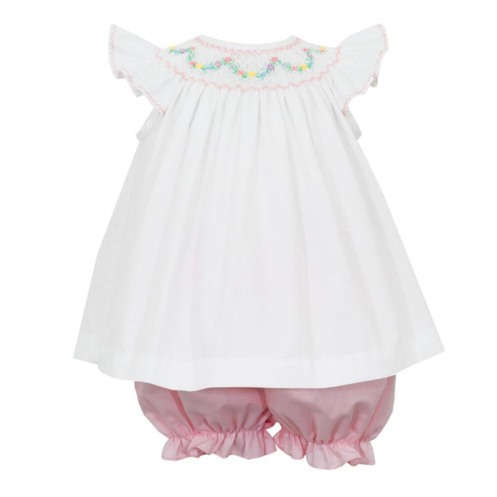 Anavini Pastel Floral Bishop Bloomer Set