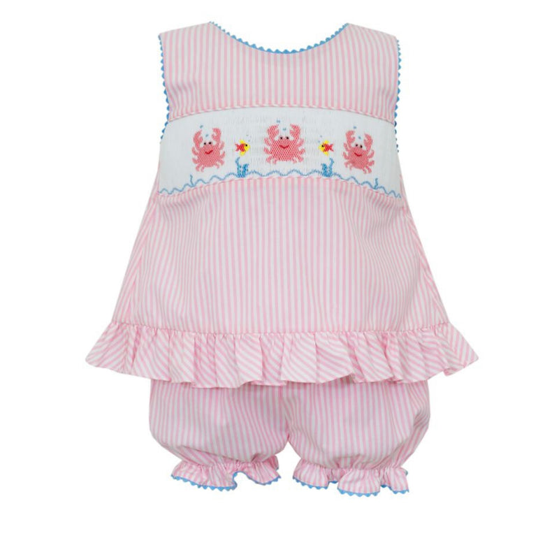 Anavini Crabs Bloomer Set - Pink