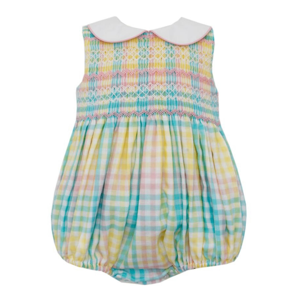 Anavini Girls Pastel Plaid Bubble