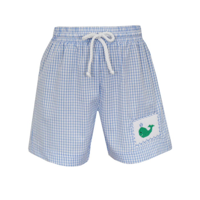 Anavini Whales Whales Swim Shorts - Blue