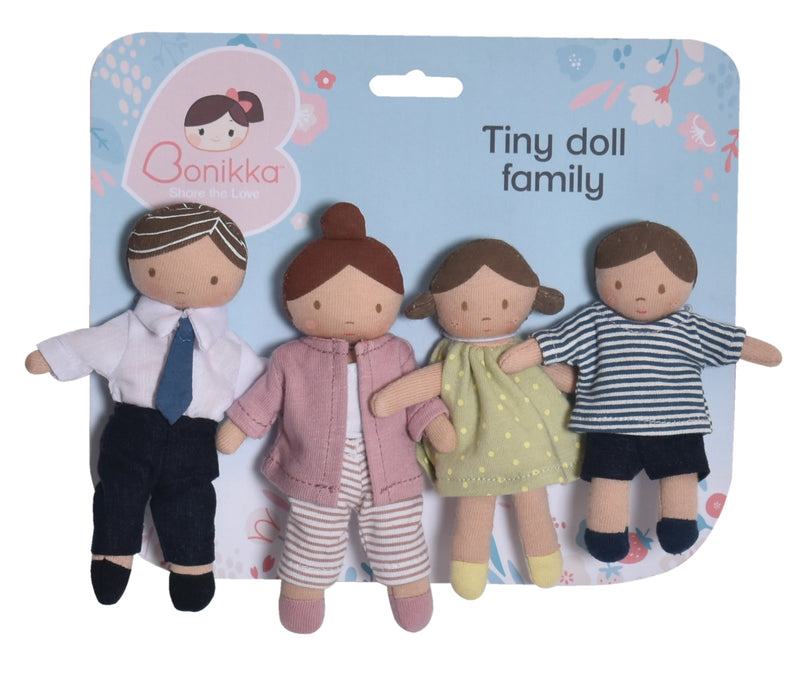 Tikiri Toys Tiny Doll Family