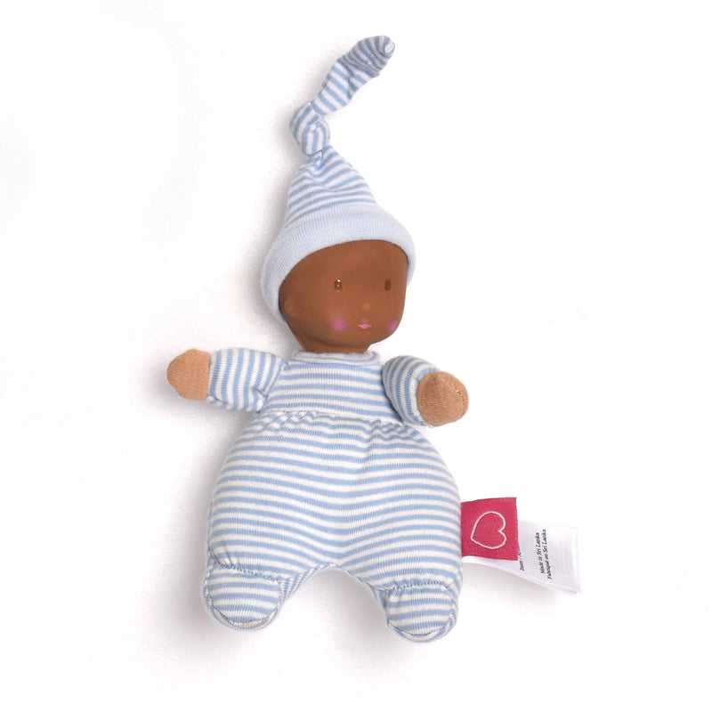 Tikiri Toys Precious Doll With Blue Striped Footie