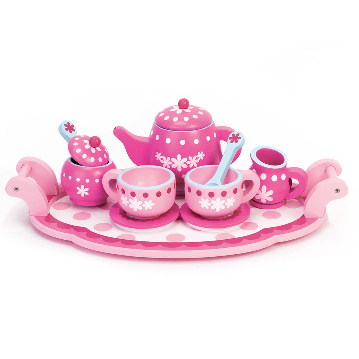 Teamson Kids Wooden Tea Set