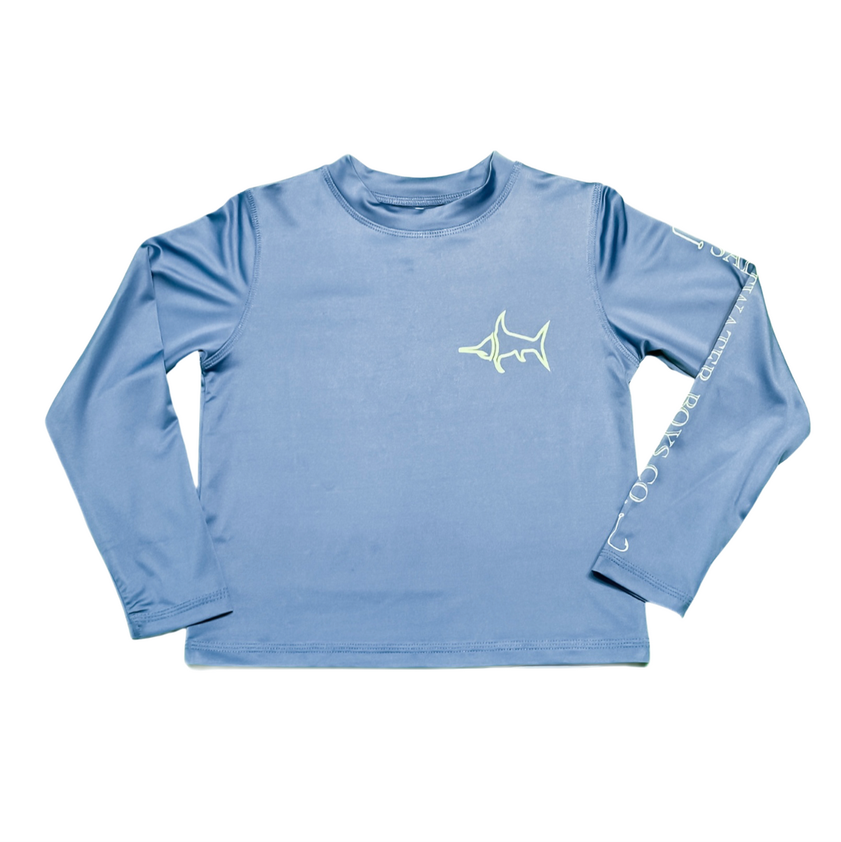 Saltwater Boys Company Rash Guard - Blue