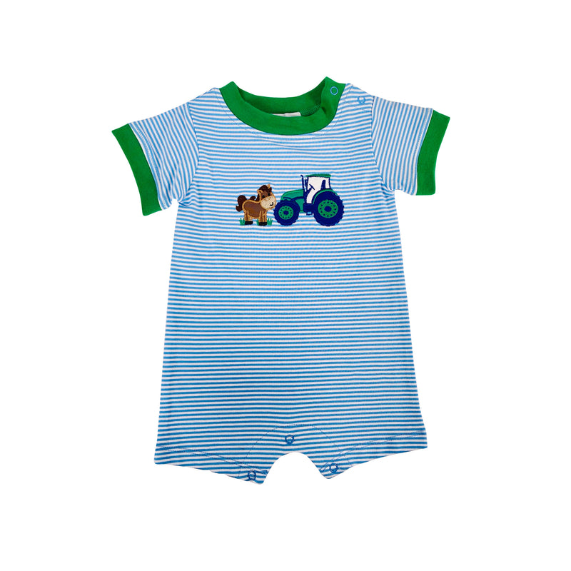 Ishtex Boys Tractor Romper