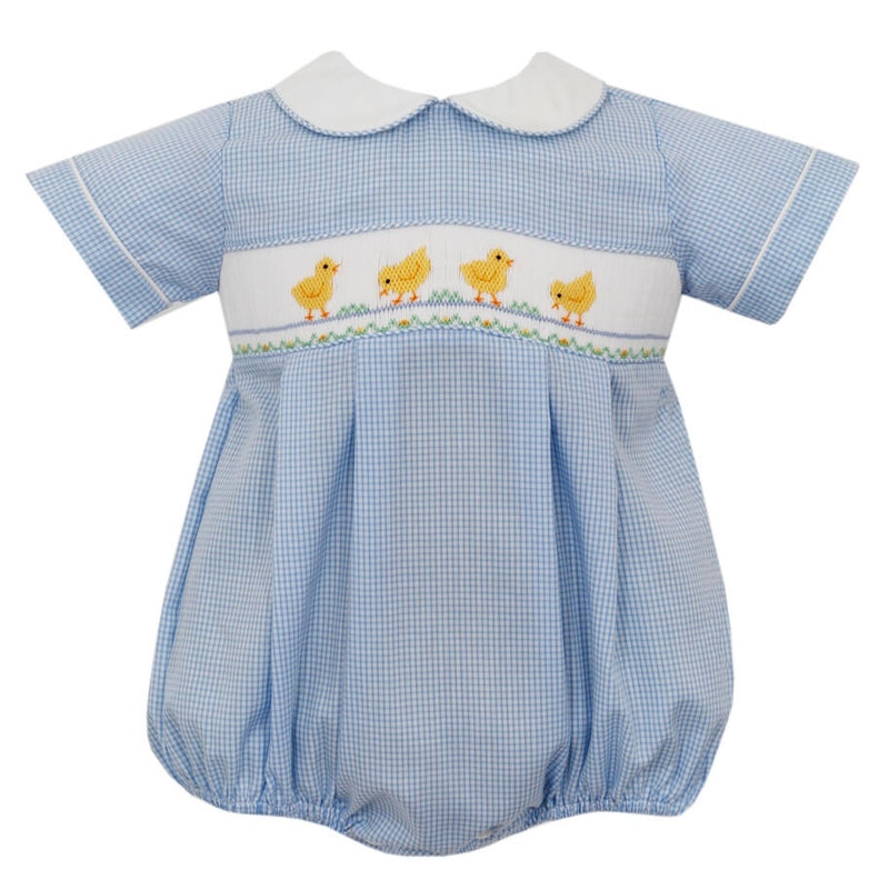 Petit Bebe Boys Chicks Bubble - Blue