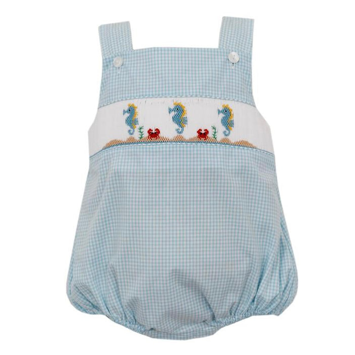 Petit Bebe Boys Seahorse Sunbubble - Aqua