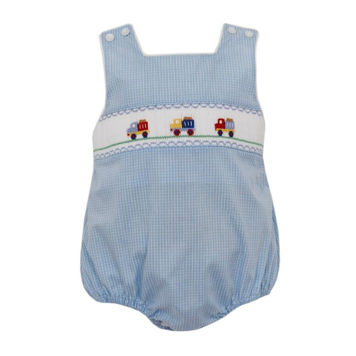 Petit Bebe Dump Trucks Sunbubble - Blue