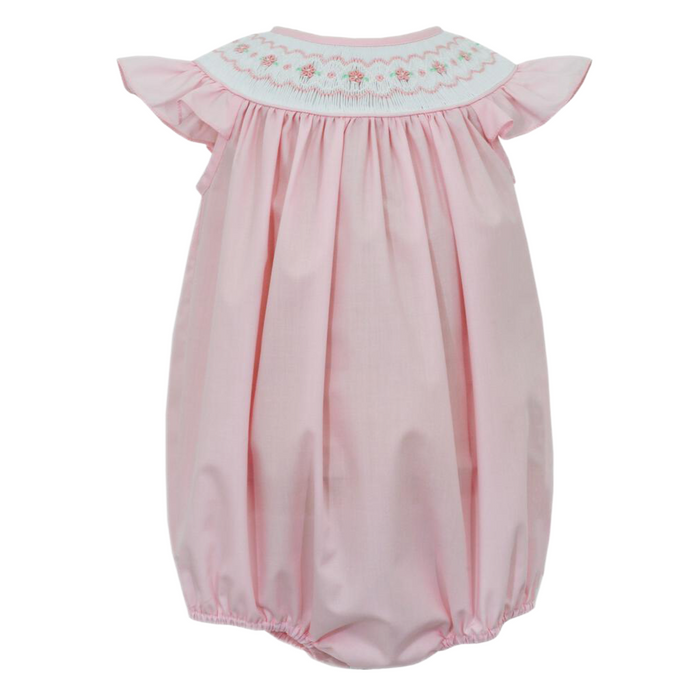 Petit Bebe Pink Poplin Bubble