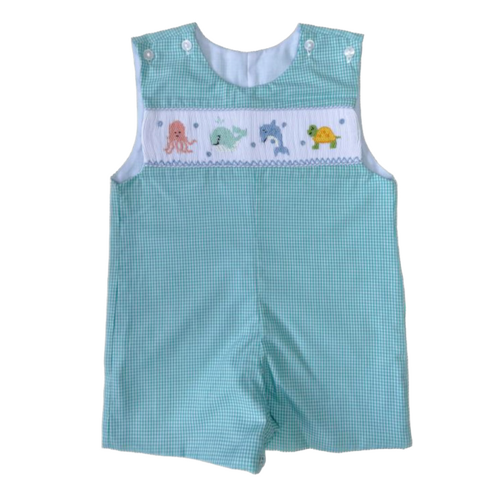 Lulu Bebe Sea Life Shortall - Aqua