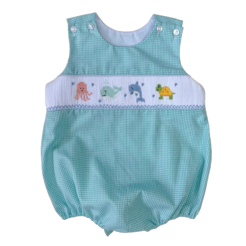 Lulu Bebe Boys Sea Life Bubble - Aqua